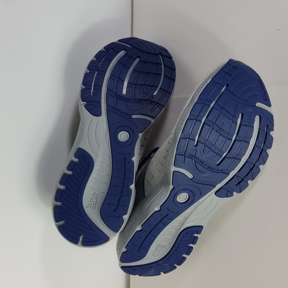 Brooks Glycerin Gray and Blue Athletic Shoes with Breathable Mesh Size 9.5 - Picture 3 of 12